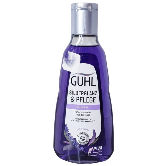 NEW GUHL Shampoo for Gray & Blonde Hair ~ 250 ml - Picture 1 of 7